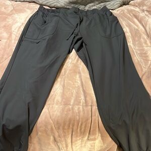 Scrub bottom joggers.